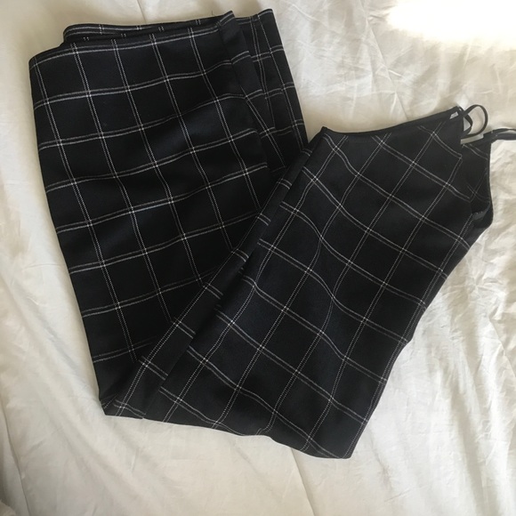 Polagram Pants - Plaid Romper